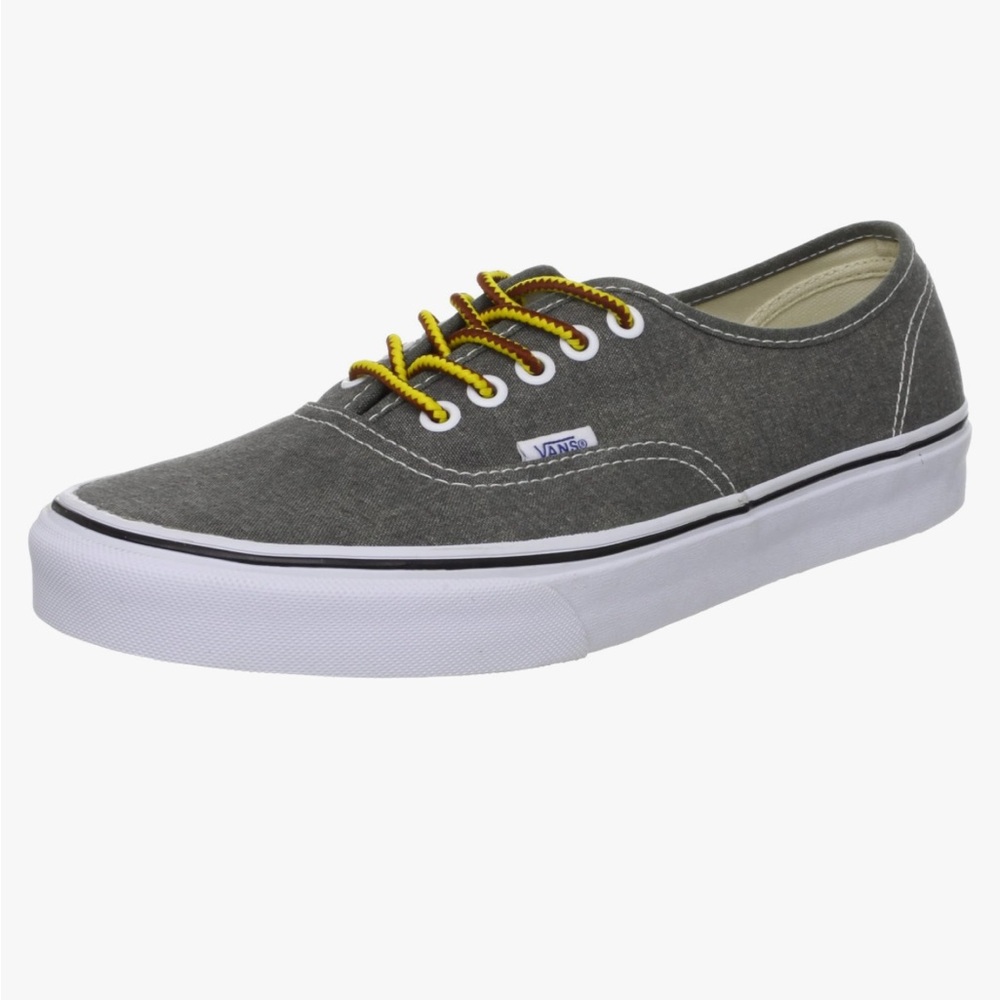 Vans Gray Canvas Sneakers washed Duffle canvas True White